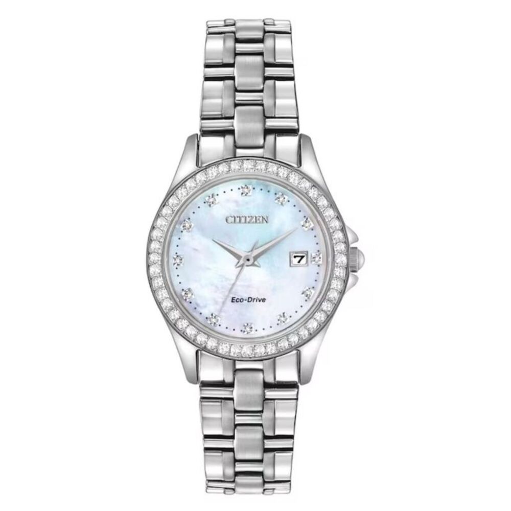 Citizen Women's Silhouette Blue Dial Watch - EW1841-66D
